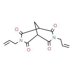 ChemSpider 2D Image | 3,7-Diallyl-3,7-diazabicyclo[3.3.1]nonane-2,4,6,8-tetrone | C13H14N2O4