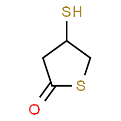 ChemSpider 2D Image | 4-Sulfanyldihydro-2(3H)-thiophenone | C4H6OS2