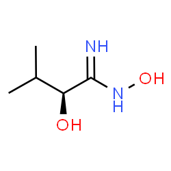 ChemSpider 2D Image | (2S)-N,2-Dihydroxy-3-methylbutanimidamide | C5H12N2O2