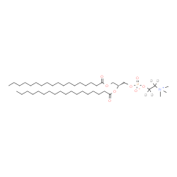ChemSpider 2D Image | (2R)-2,3-Bis(stearoyloxy)propyl 2-(trimethylammonio)(~2~H_4_)ethyl phosphate | C44H84D4NO8P
