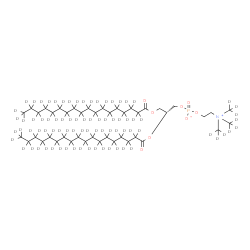 ChemSpider 2D Image | (2R)-2,3-Bis[(~2~H_35_)octadecanoyloxy]propyl 2-{tris[(~2~H_3_)methyl]ammonio}ethyl phosphate | C44H9D79NO8P