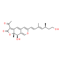 ChemSpider 2D Image | rotiorinol C | C23H26O6