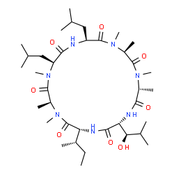 ChemSpider 2D Image | Ternatin | C37H67N7O8