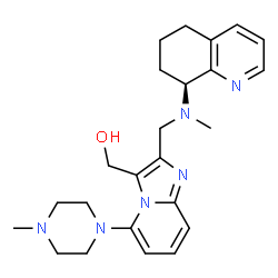 ChemSpider 2D Image | GSK-812397 | C24H32N6O
