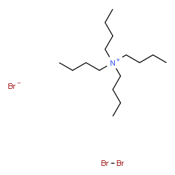 ChemSpider 2D Image | N,N,N-Tributyl-1-butanaminium bromide - bromine (1:1:1) | C16H36Br3N