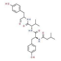 ChemSpider 2D Image | Tyropeptin A | C28H37N3O6