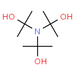 ChemSpider 2D Image | 2,2',2''-Nitrilotri(2-propanol) | C9H21NO3