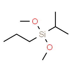 ChemSpider 2D Image | Isopropyl(dimethoxy)propylsilane | C8H20O2Si