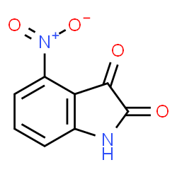 ChemSpider 2D Image | 4-Nitro-1H-indole-2,3-dione | C8H4N2O4
