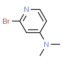 ChemSpider 2D Image | 2-Bromo-4-dimethylaminopyridine | C7H9BrN2