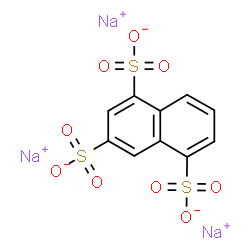 ChemSpider 2D Image | Sodium 1,3,5-naphthalenetrisulfonate | C10H5Na3O9S3