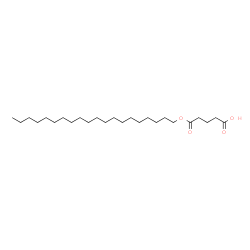 ChemSpider 2D Image | 5-(Icosyloxy)-5-oxopentanoic acid | C25H48O4
