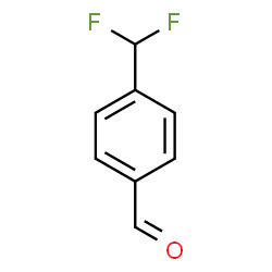 ChemSpider 2D Image | 4-(Difluoromethyl)benzaldehyde | C8H6F2O