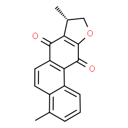 ChemSpider 2D Image | (8S)-4,8-Dimethyl-8,9-dihydrophenanthro[3,2-b]furan-7,11-dione | C18H14O3
