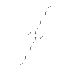 ChemSpider 2D Image | 1,4-Bis(dodecyloxy)-2,5-divinylbenzene | C34H58O2