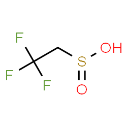 ChemSpider 2D Image | 2,2,2-Trifluoroethanesulfinic acid | C2H3F3O2S