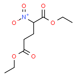 ChemSpider 2D Image | Diethyl 2-nitropentanedioate | C9H15NO6