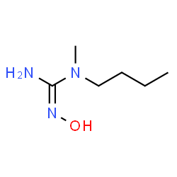 ChemSpider 2D Image | 1-Butyl-2-hydroxy-1-methylguanidine | C6H15N3O