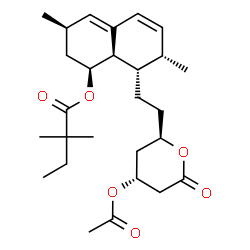 ChemSpider 2D Image | ACETYL SIMVASTATIN | C27H40O6