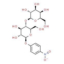 ChemSpider 2D Image | 4-nitrophenyl beta-lactoside | C18H25NO13