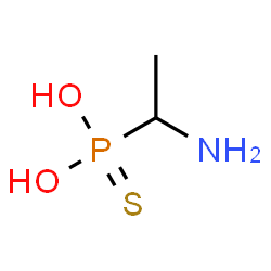 ChemSpider 2D Image | (1-Aminoethyl)phosphonothioic O,O-acid | C2H8NO2PS