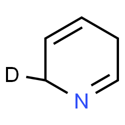 ChemSpider 2D Image | (2-~2~H_1_)-2,5-Dihydropyridine | C5H6DN