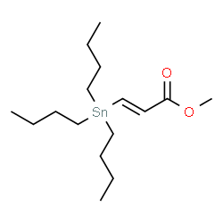 ChemSpider 2D Image | Methyl (2E)-3-(tributylstannyl)acrylate | C16H32O2Sn