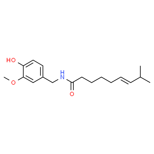 ChemSpider 2D Image | Capsaicin | C18H27NO3