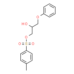 ChemSpider 2D Image | 2-Hydroxy-3-phenoxypropyl 4-methylbenzenesulfonate | C16H18O5S