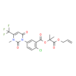 ChemSpider 2D Image | butafenacil | C20H18ClF3N2O6