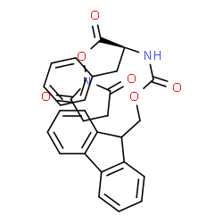 ChemSpider 2D Image | 2,5-Dioxo-1-pyrrolidinyl N-[(9H-fluoren-9-ylmethoxy)carbonyl]-L-phenylalaninate | C28H24N2O6