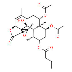 ChemSpider 2D Image | briaexcavatolide V | C28H40O10