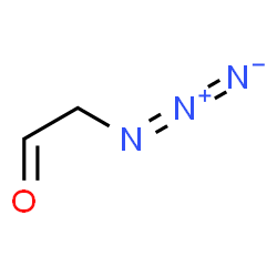 ChemSpider 2D Image | Azidoacetaldehyde | C2H3N3O