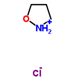 InChI=1/C3H7NO.ClH/c1-2-4-5-3-1;/h4H,1-3H2;1H