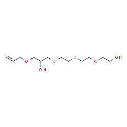 ChemSpider 2D Image | 3,6,9,13-Tetraoxahexadec-15-ene-1,11-diol | C12H24O6