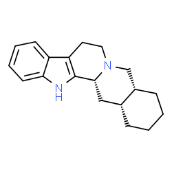 ChemSpider 2D Image | (3beta,15beta)-Yohimban | C19H24N2