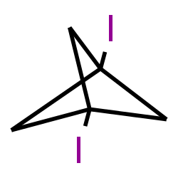 ChemSpider 2D Image | 1,3-Diiodobicyclo[1.1.1]pentane | C5H6I2
