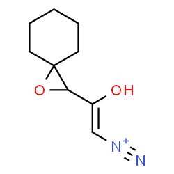 ChemSpider 2D Image | (Z)-2-Hydroxy-2-(1-oxaspiro[2.5]oct-2-yl)ethenediazonium | C9H13N2O2