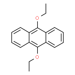 ChemSpider 2D Image | 9,10-DIETHOXYANTHRACENE | C18H18O2