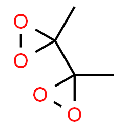 ChemSpider 2D Image | 3,3'-Dimethyl-3,3'-bidioxirane | C4H6O4