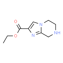 ChemSpider 2D Image | Ethyl 5H,6H,7H,8H-imidazo[1,2-a]pyrazine-2-carboxylate | C9H13N3O2