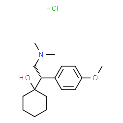 ChemSpider 2D Image | (S)-Venlafaxine hydrochloride | C17H28ClNO2