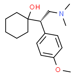 ChemSpider 2D Image | (S)-Venlafaxine | C17H27NO2