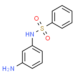 ChemSpider 2D Image | N-(3-Aminophenyl)benzenesulfonamide | C12H12N2O2S