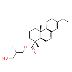 ChemSpider 2D Image | GLYCERYL 1-ABIETATE | C23H36O4
