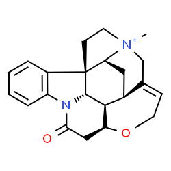 ChemSpider 2D Image | (14beta)-19-Methyl-10-oxostrychnidin-19-ium | C22H25N2O2