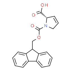 ChemSpider 2D Image | FMOC-3,4-DEHYDRO-L-PROLINE | C20H17NO4