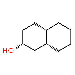ChemSpider 2D Image | (2R,4aS,8aR)-Decahydro-2-naphthalenol | C10H18O