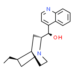 ChemSpider 2D Image | (3alpha,4beta,9R)-10,11-Dihydrocinchonan-9-ol | C19H24N2O