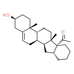 ChemSpider 2D Image | 1-[(2S,4aR,4bR,6aS,6bR,10aR,11aS,11bS)-2-Hydroxy-4a,6a-dimethyl-1,2,3,4,4a,4b,5,6,6a,7,8,9,10,10a,11,11a,11b,12-octadecahydro-6bH-indeno[2,1-a]phenanthren-6b-yl]ethanone | C25H38O2